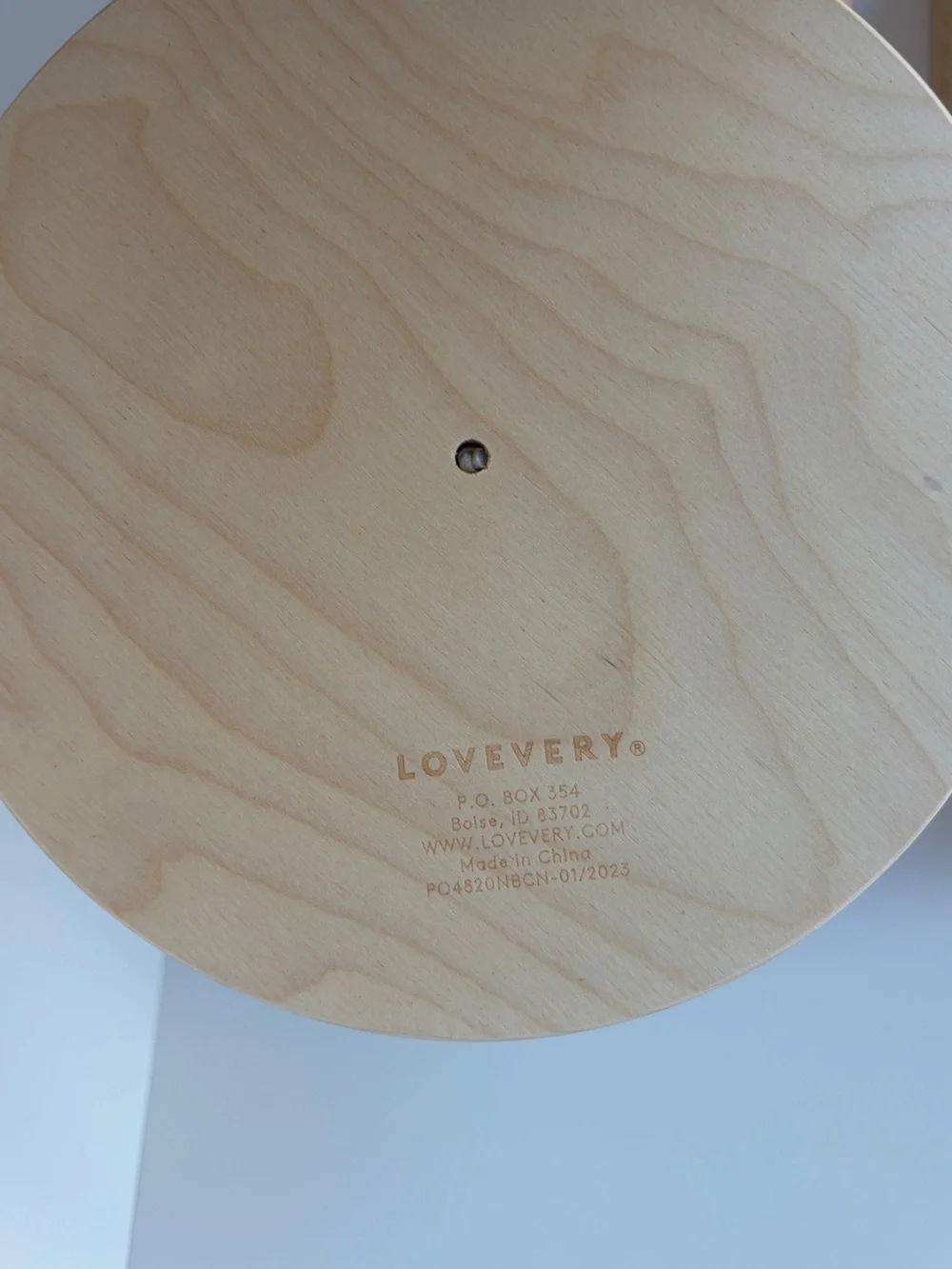 Lovevery Wooden Ring Flexible Stacker and Count & Slide Chute -‎ Babbler Realist